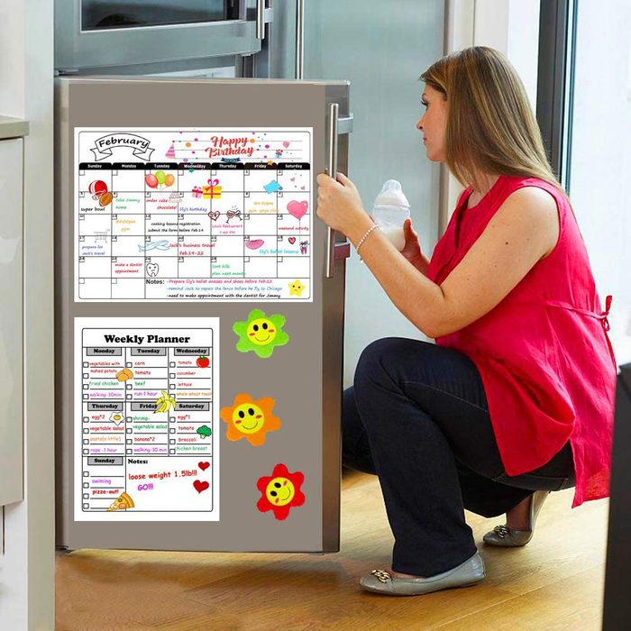 Dry Erase magnetic Calendar