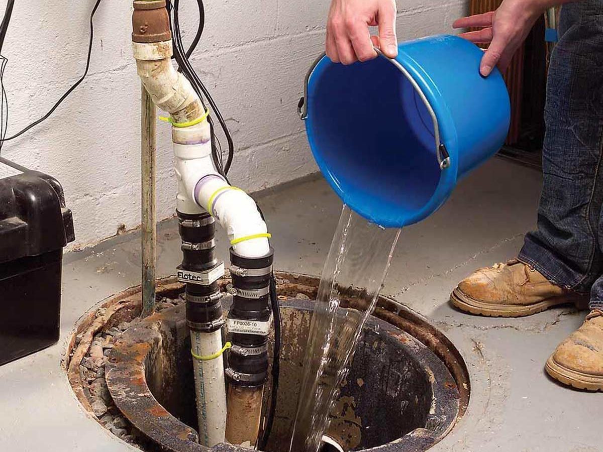 Test the Sump Pump or Risk a Flood