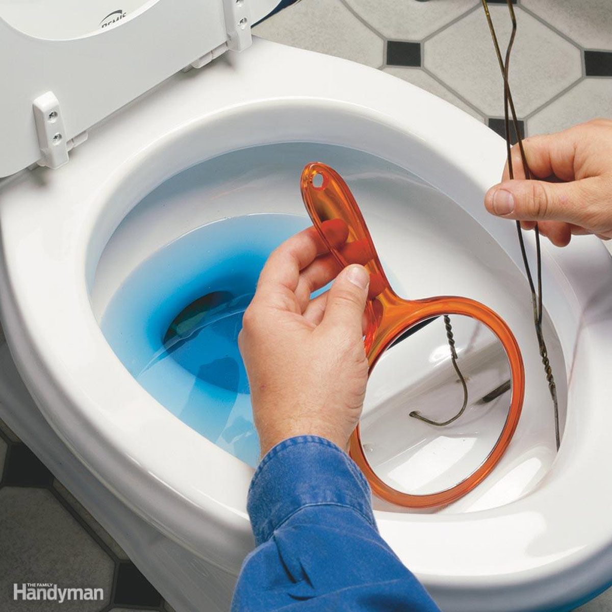 Clean a Sluggish Toilet