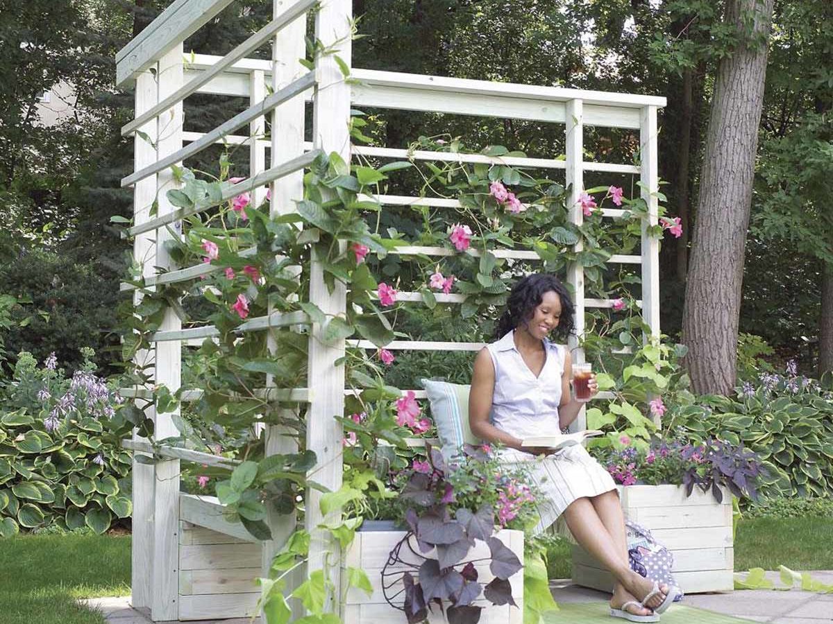 Arbor and Benches