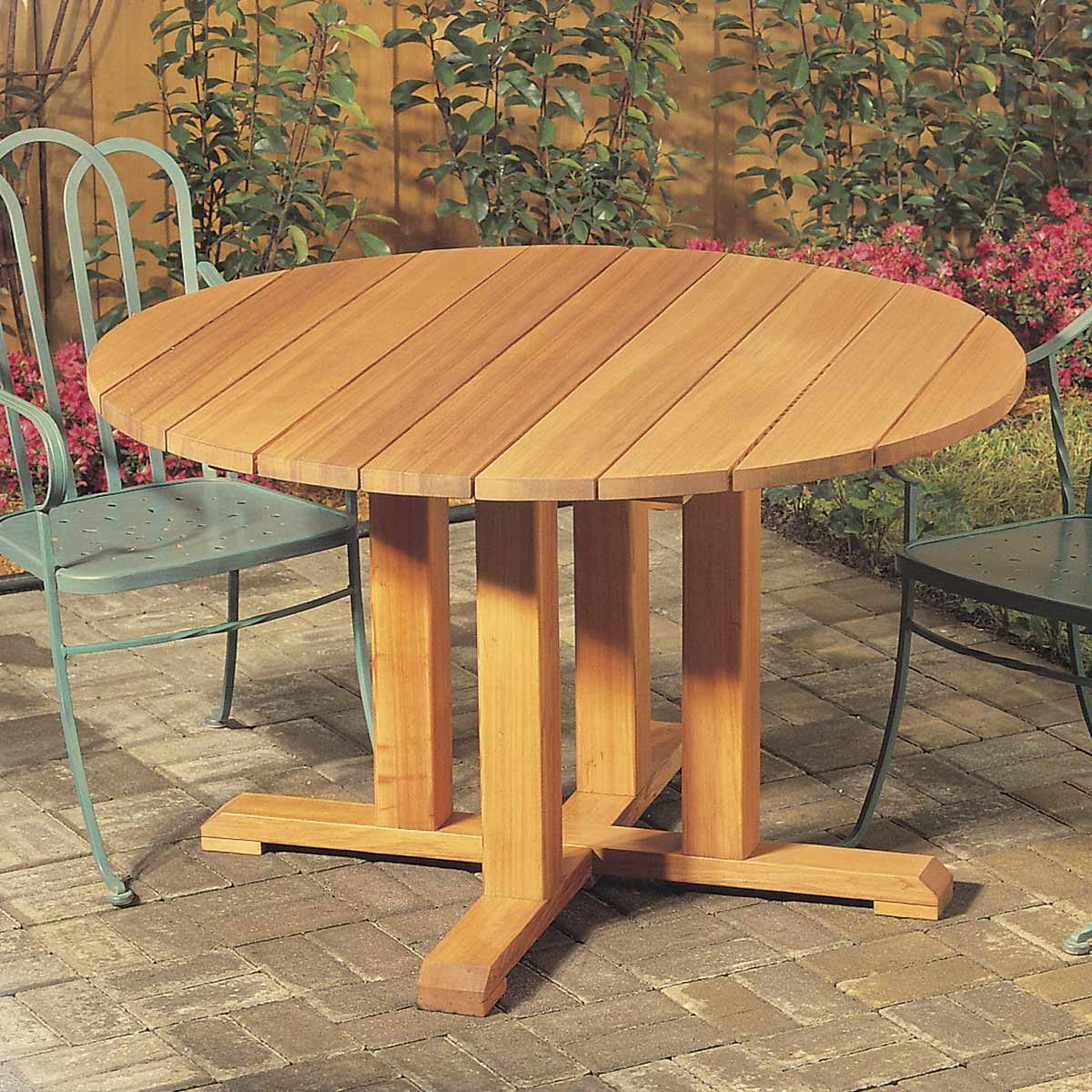 Pedestal Picnic Table