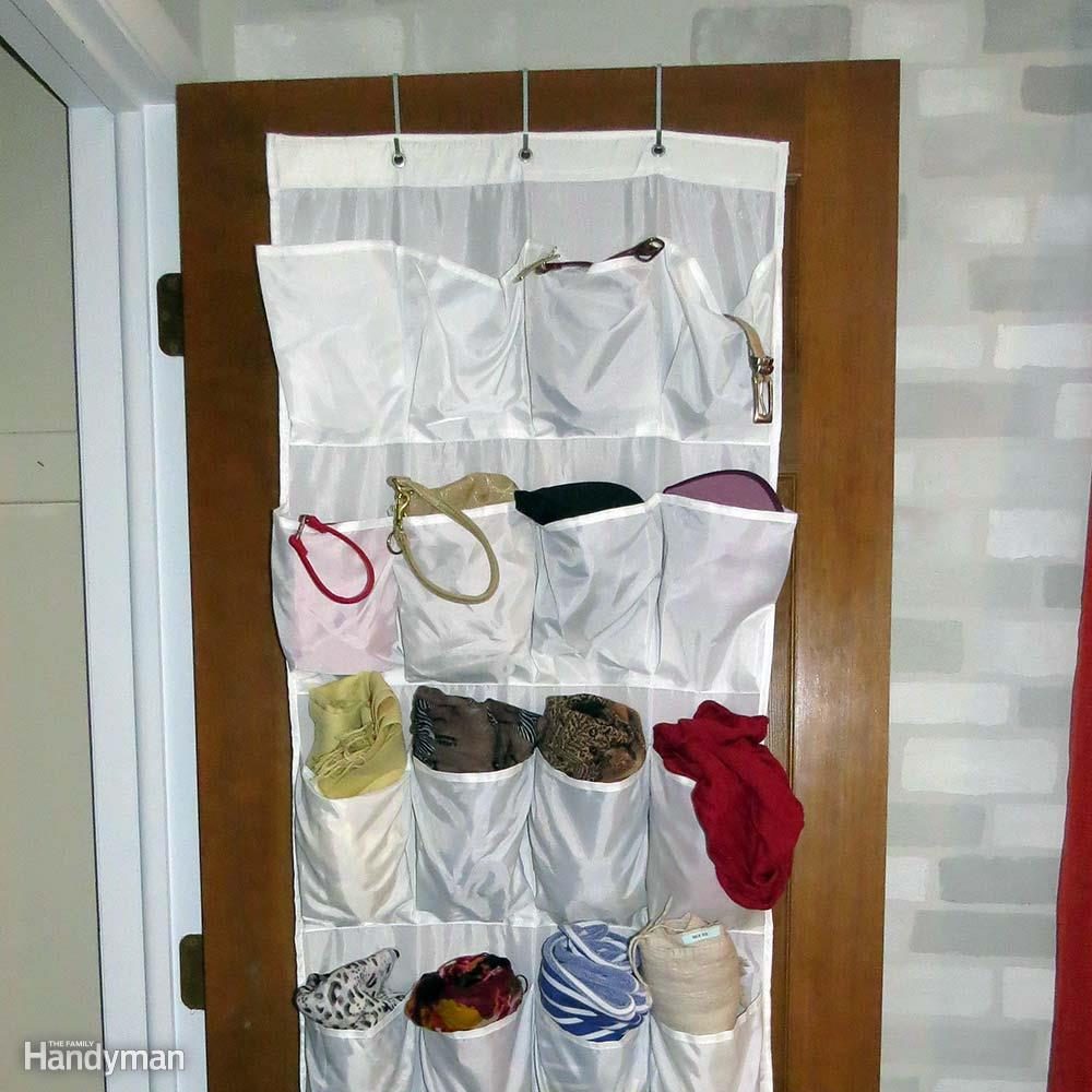 Closet Storage Ideas: Use Door Space Intelligently