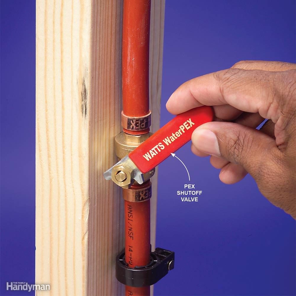 PEX Shutoff Valves