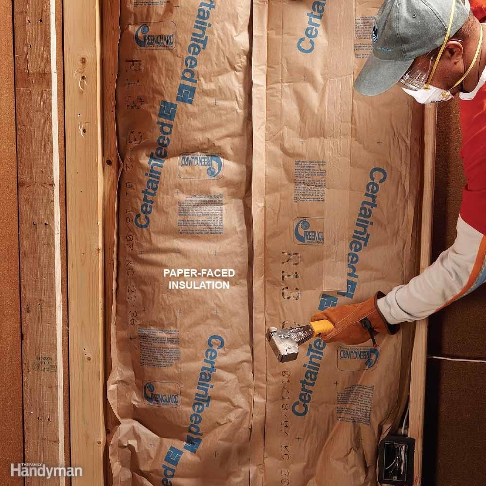 Avoid Paper-Faced Insulation Where Possible