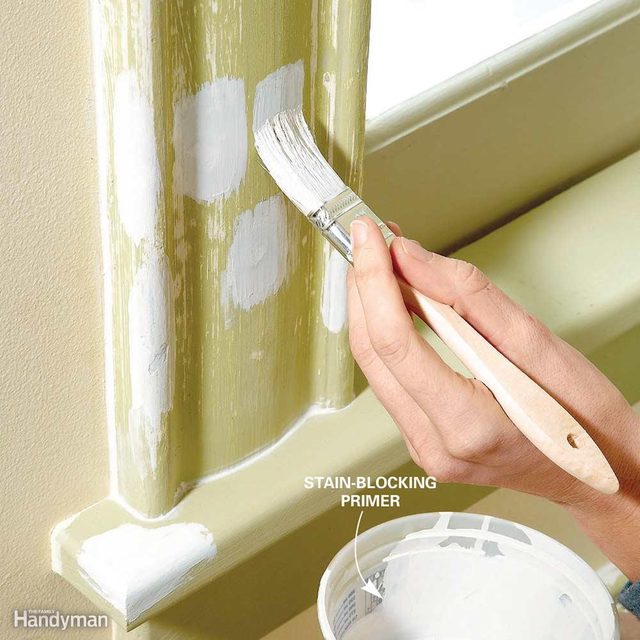 paint wood trim