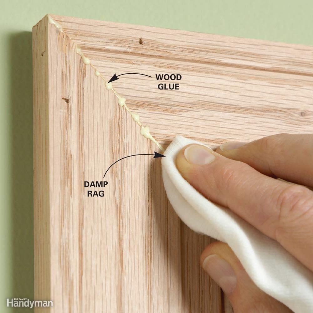 Glue and Sand Miters for a Seamless Fit