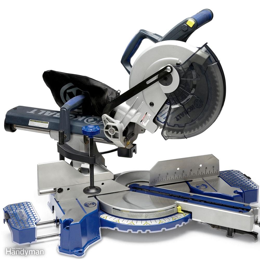 Sliding Miter Saw Review: Kobalt