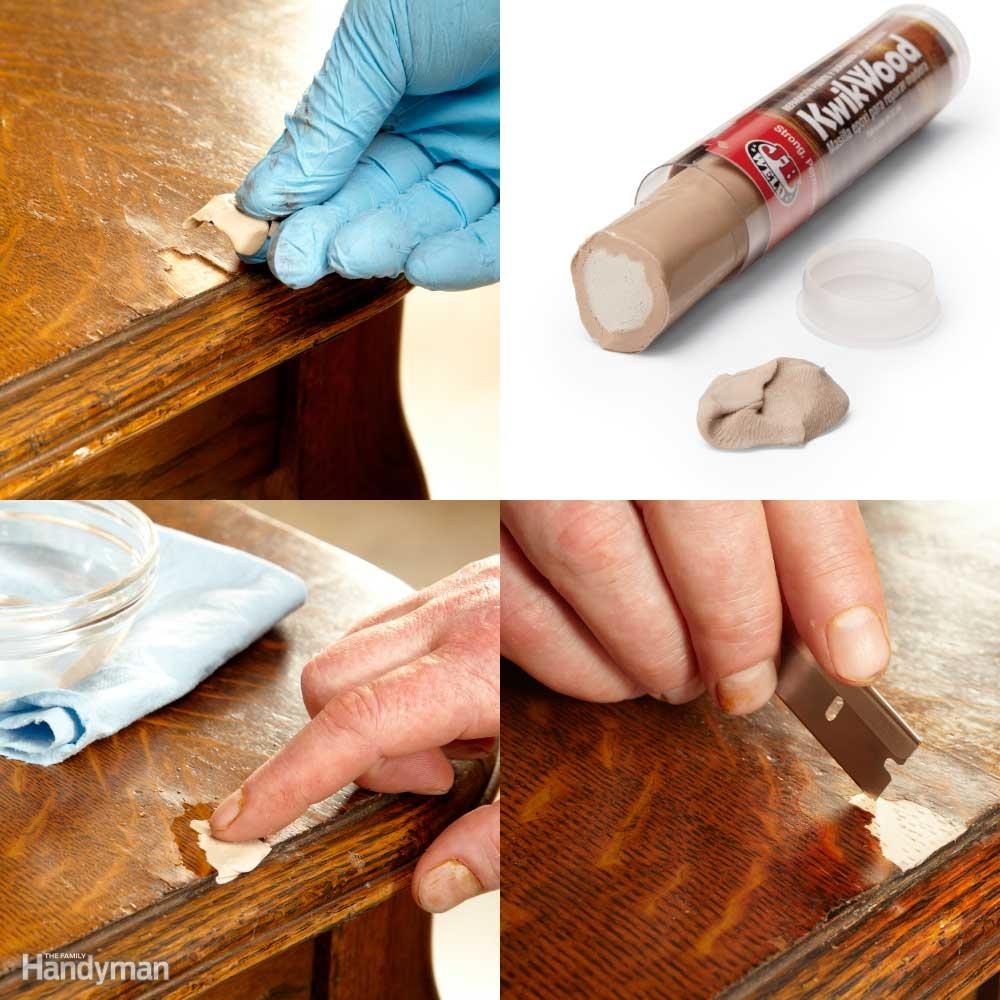 Replace Missing Wood: Apply Epoxy