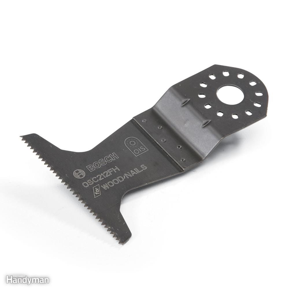 Extra wide oscillating tool blade