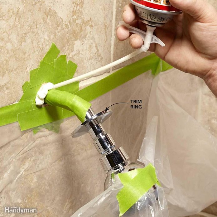 fix a loose showerhead