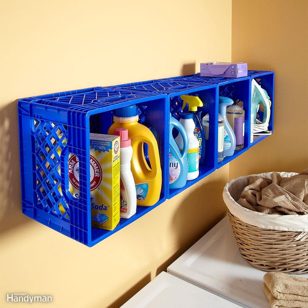 Instant Laundry Room Cubbies