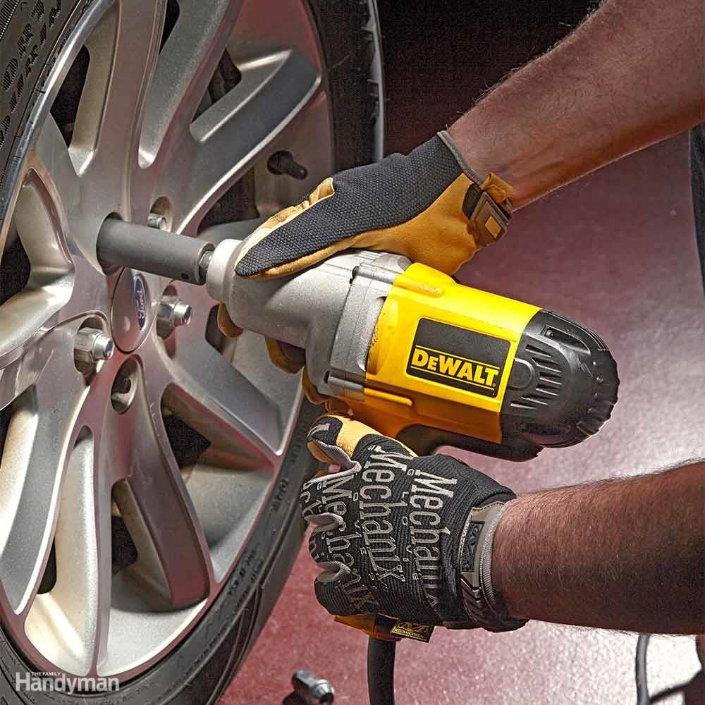 Fast Tire Changes With an Electric Impact Wrench