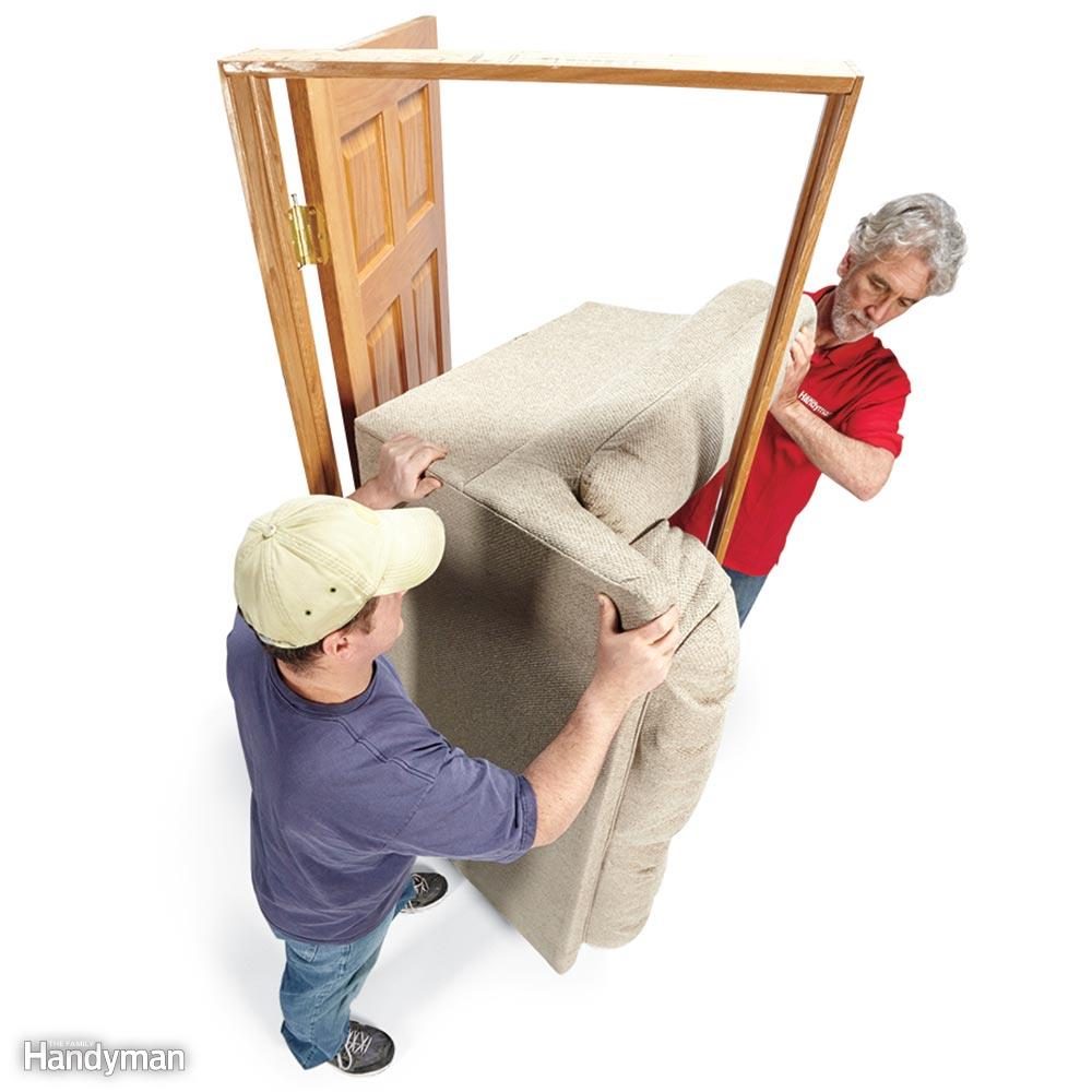 How to Move a Couch: Stand Couches on End