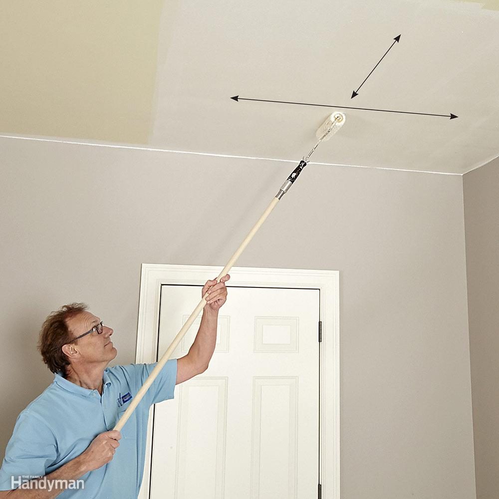 Rules for Painting Ceilings: Roll Both Directions