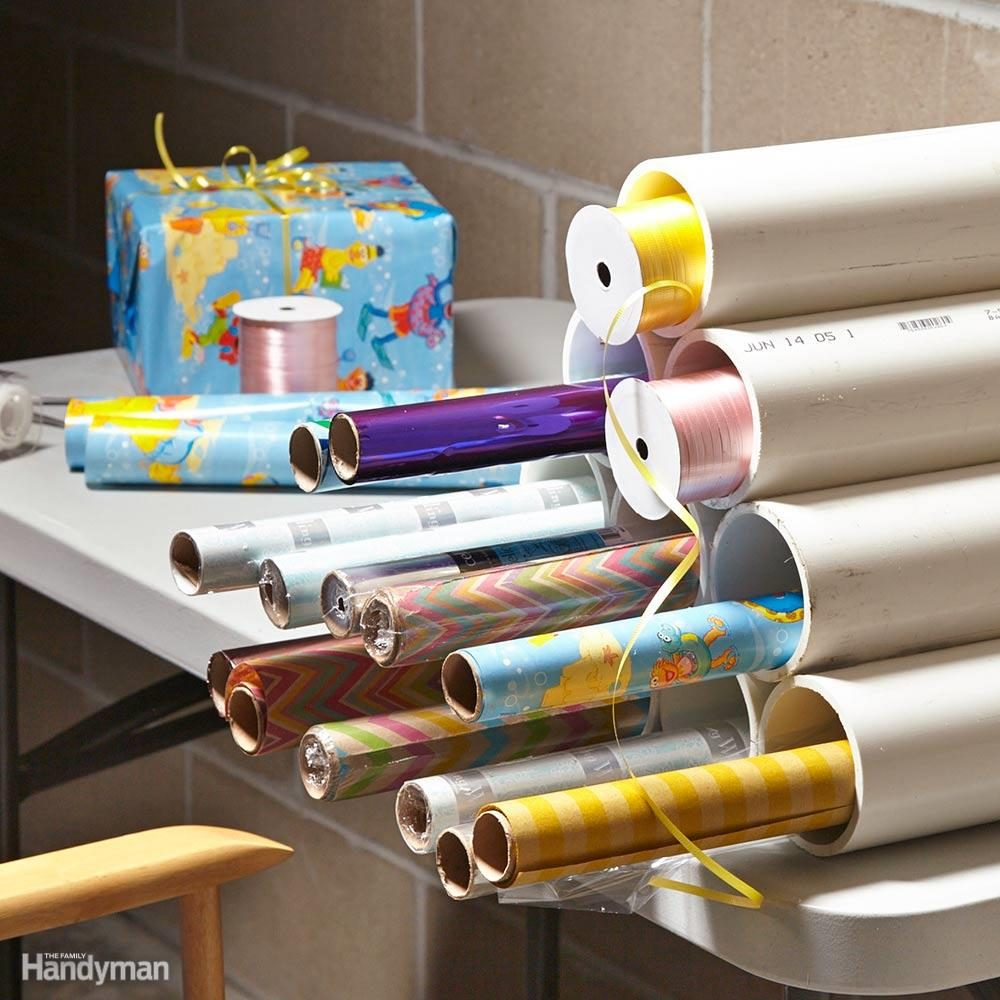 Gift Wrap Rack