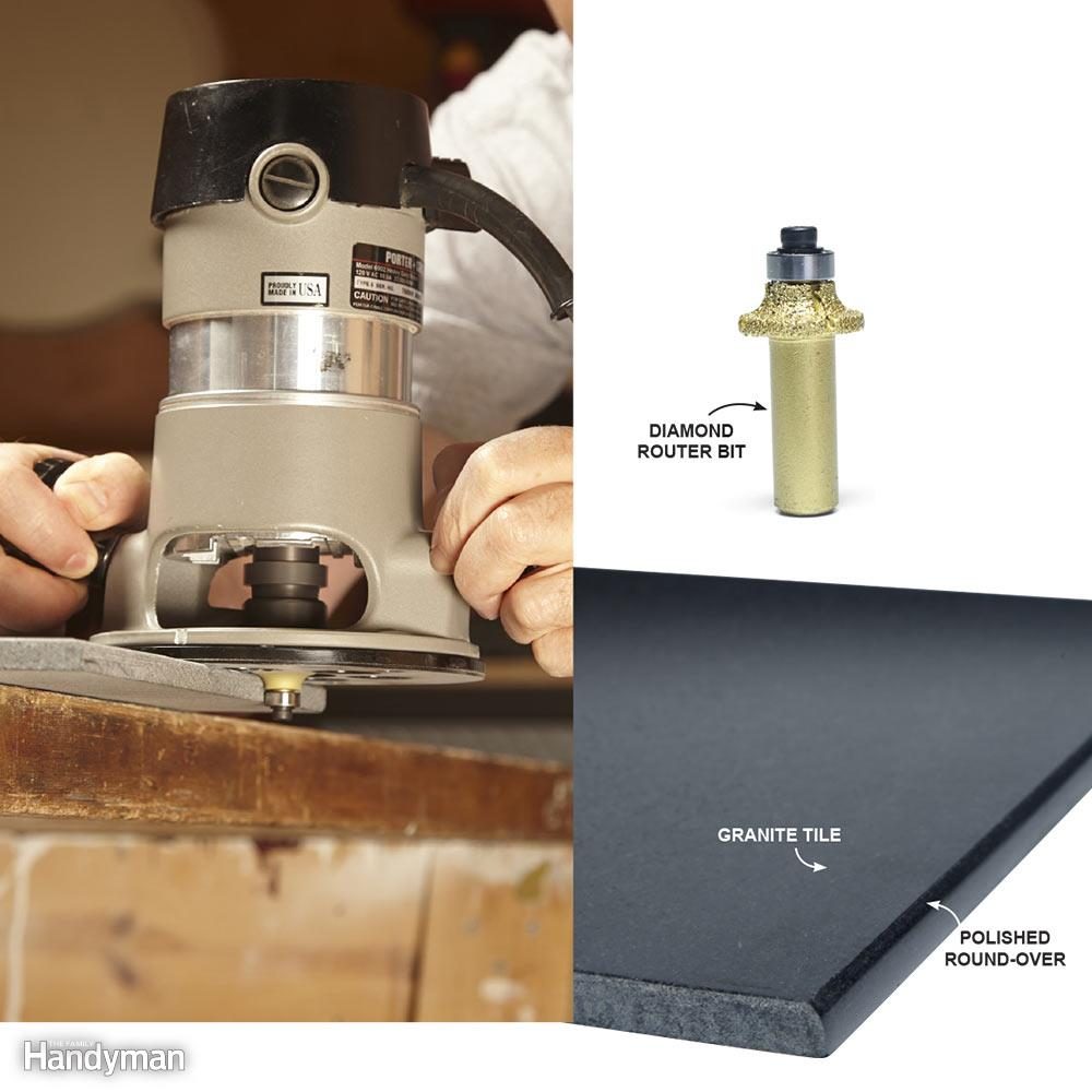 Shape Stone with a Router Shape Stone with a Router