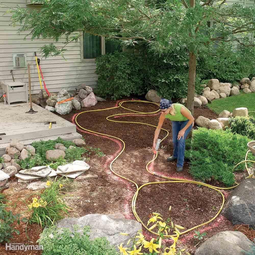 Plan with a Garden Hose