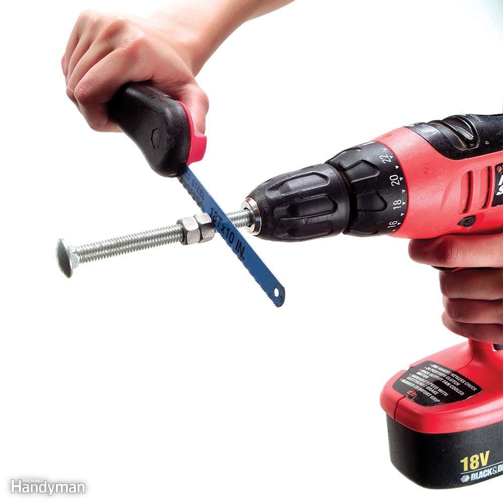 Cut with a Drill Cut with a Drill