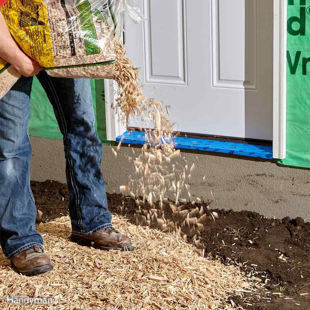 Lay Down a Wood Chip Path