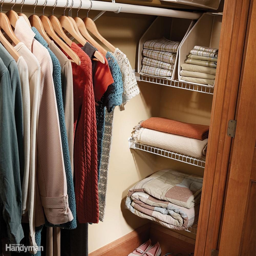 Closet Nook Shelves