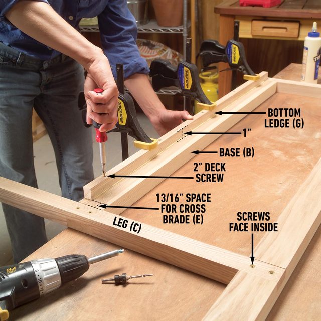 Construct A Classic Wooden Cart Add the ledges