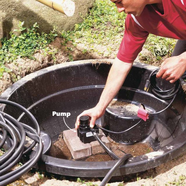 bamboo fountain pump