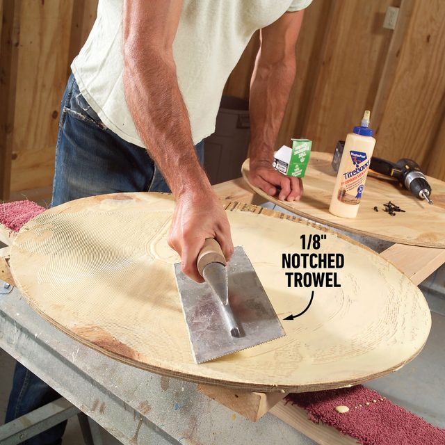 Fh05jun Wtable 04 Glue The Plywood Discs