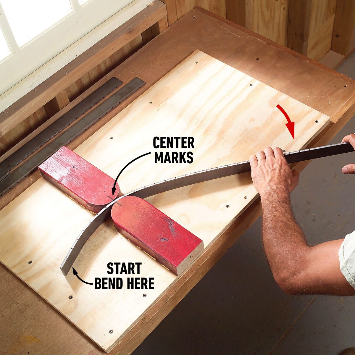 Fh05jun Wtable 05 Bend The Legs Slightly At Each Mark