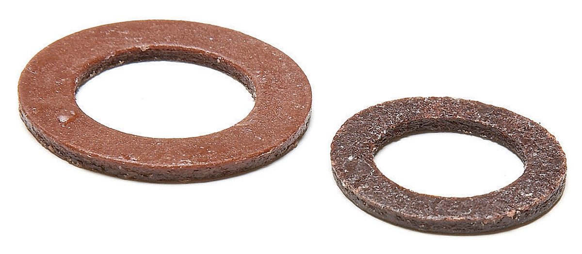 Leather washers