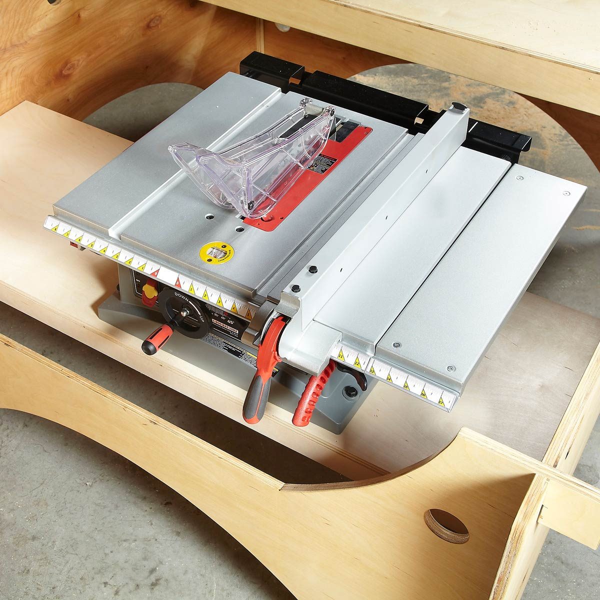 bench top saw table saw table