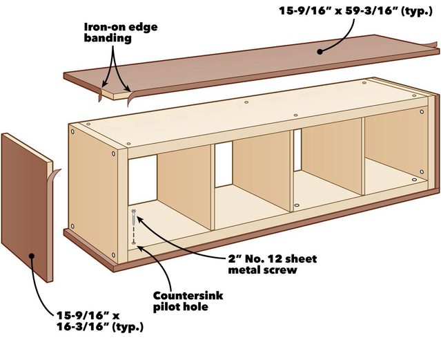 ikea modern console table