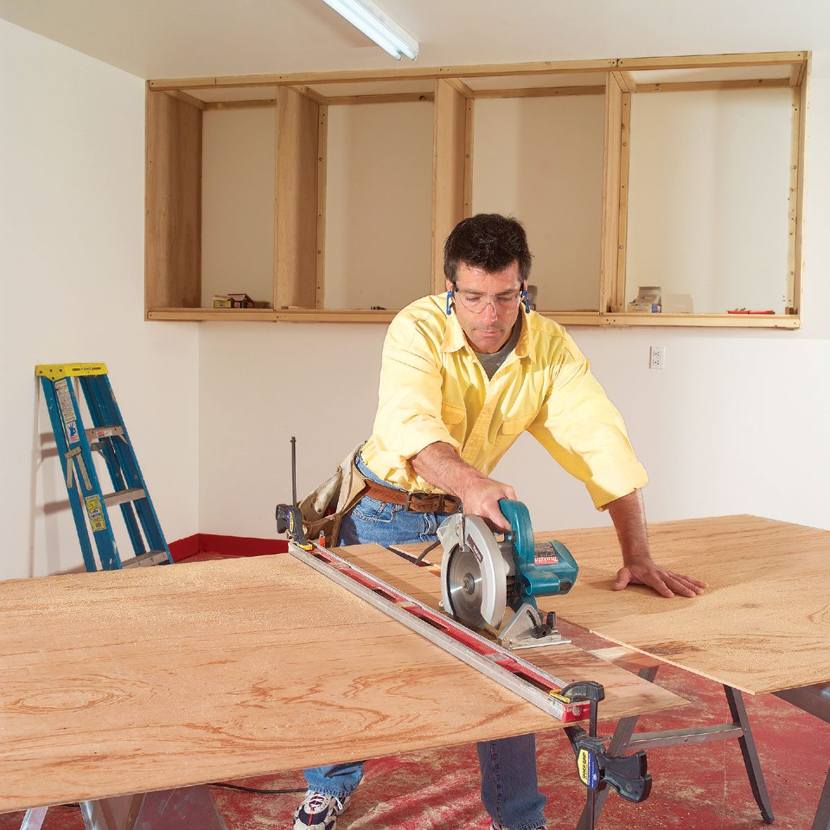 Cut the sliding doors