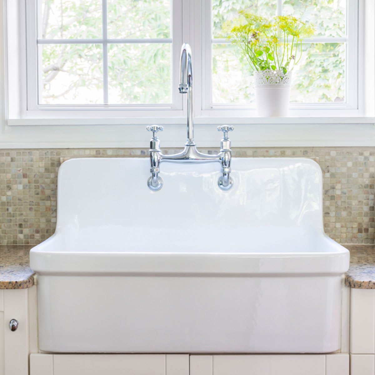 Farmhouse Look: Apron Sink