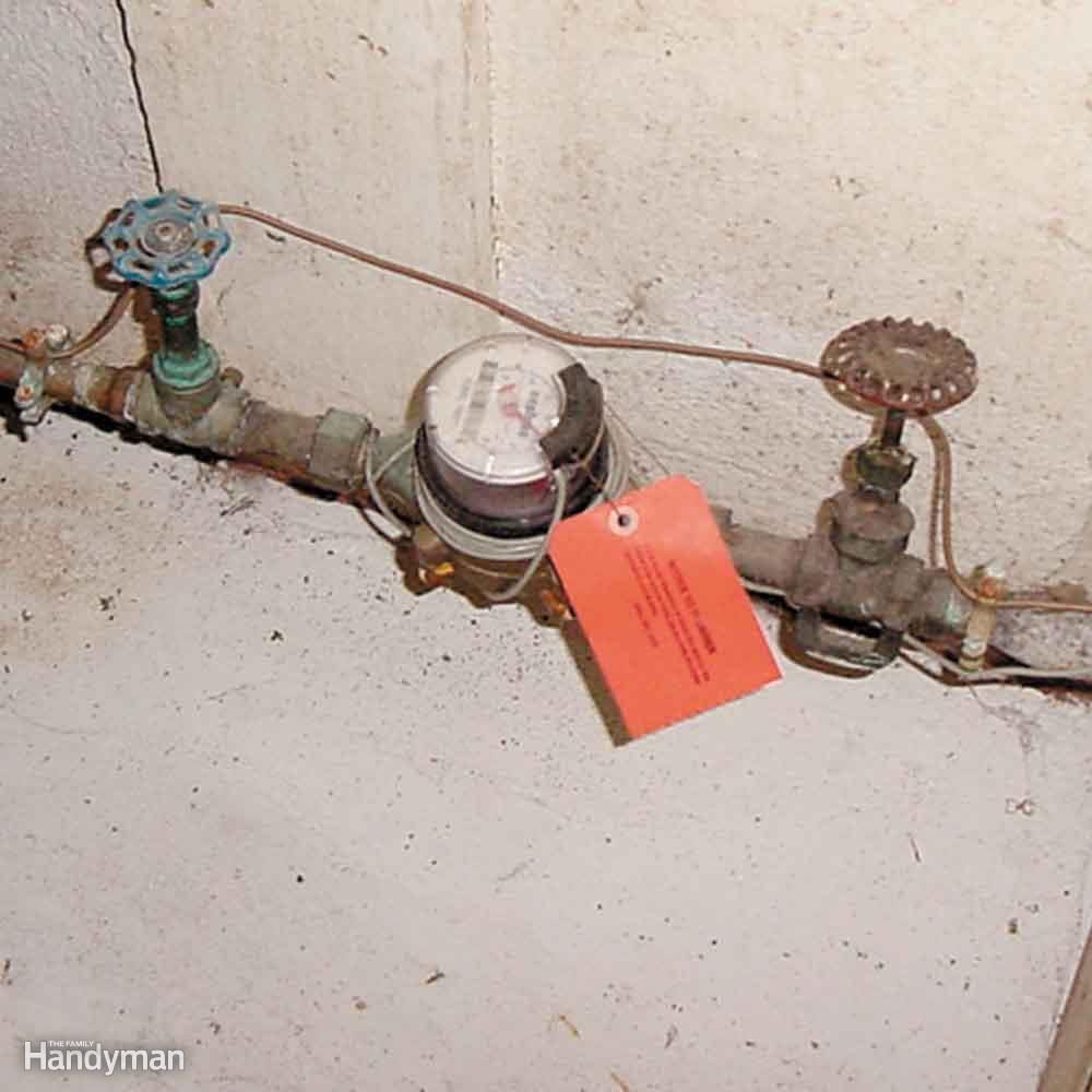 Locate Your Home's Main Water Shutoff Valve