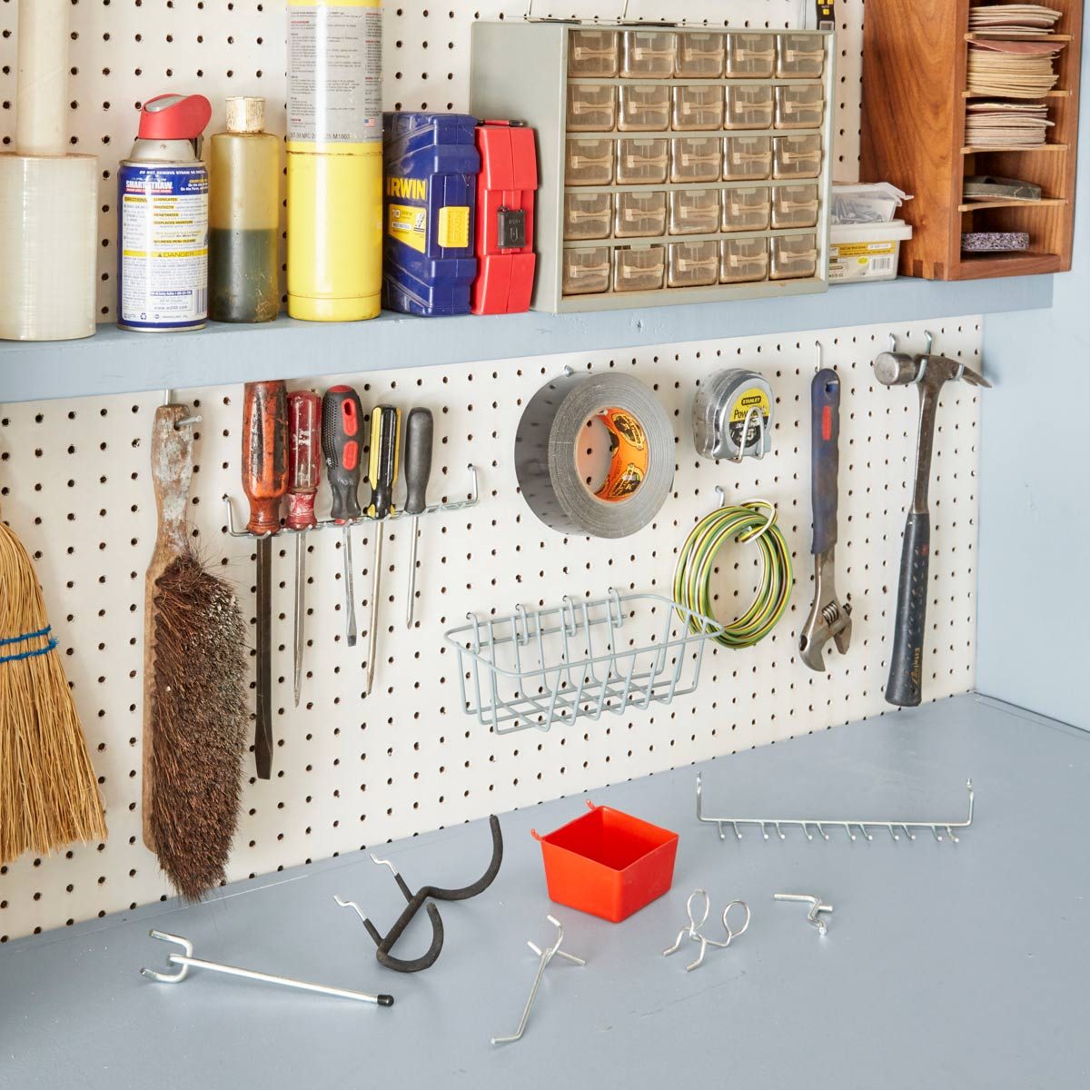 pegboard accessories