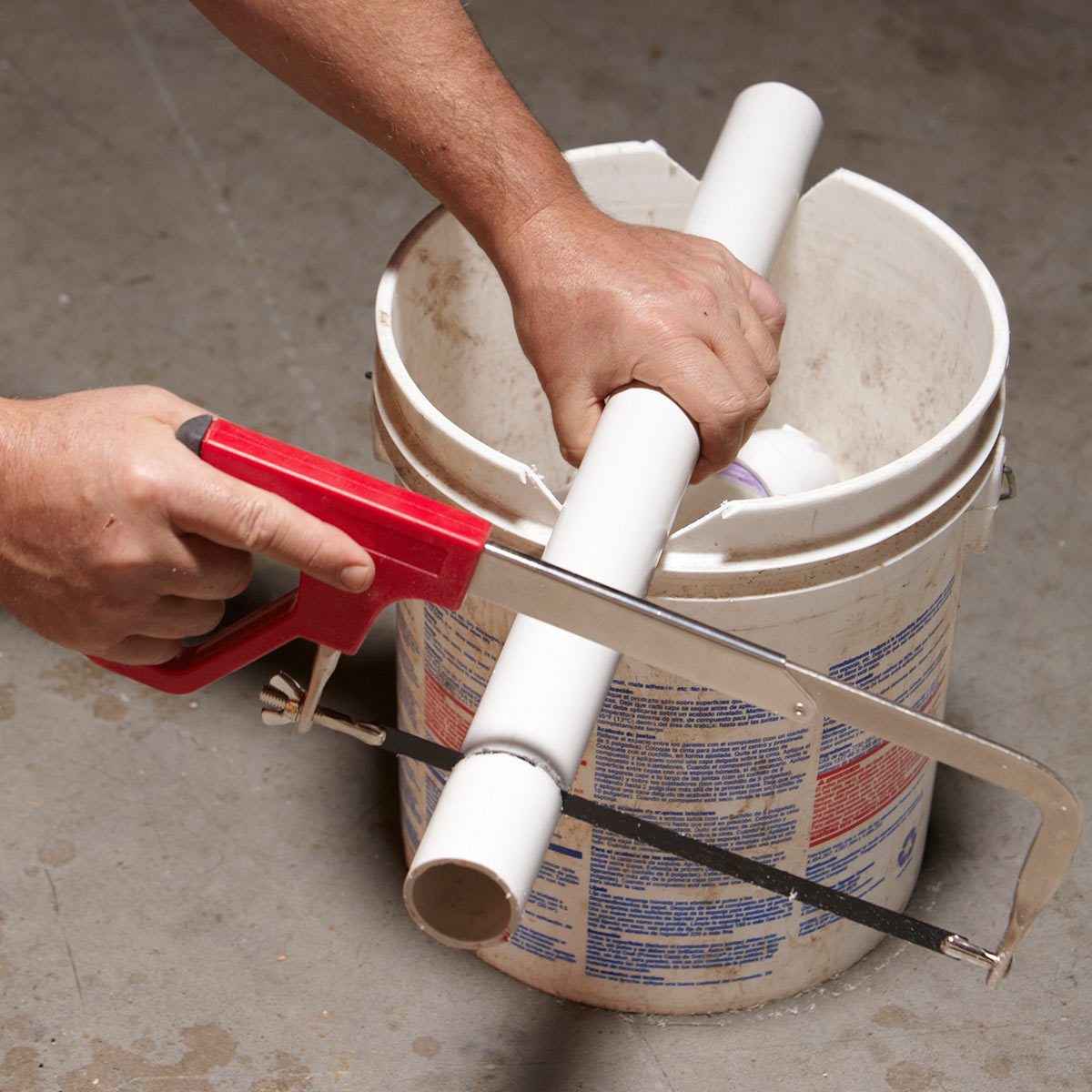 Stay-Put PVC Pipe Cutter