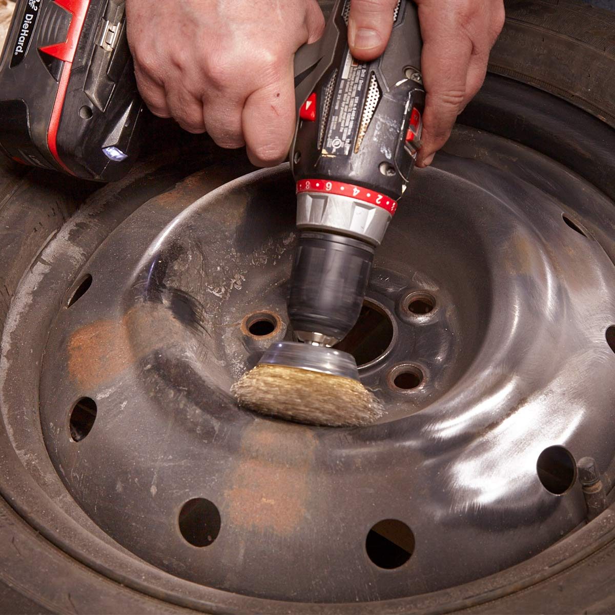 refinish vehicle wheels