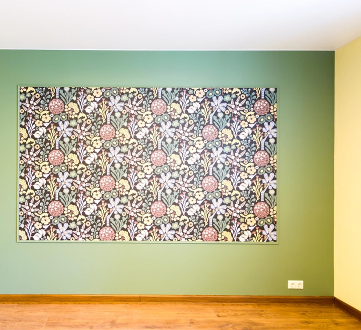 Modern Accent Wall: Go Big Art