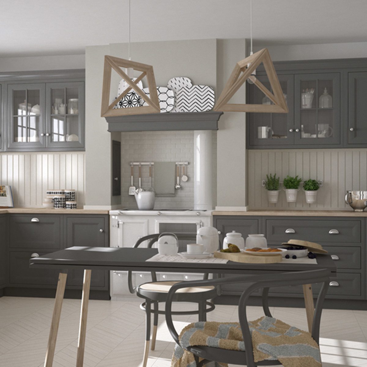 Kitchen Paint Schemes: Gray Matter