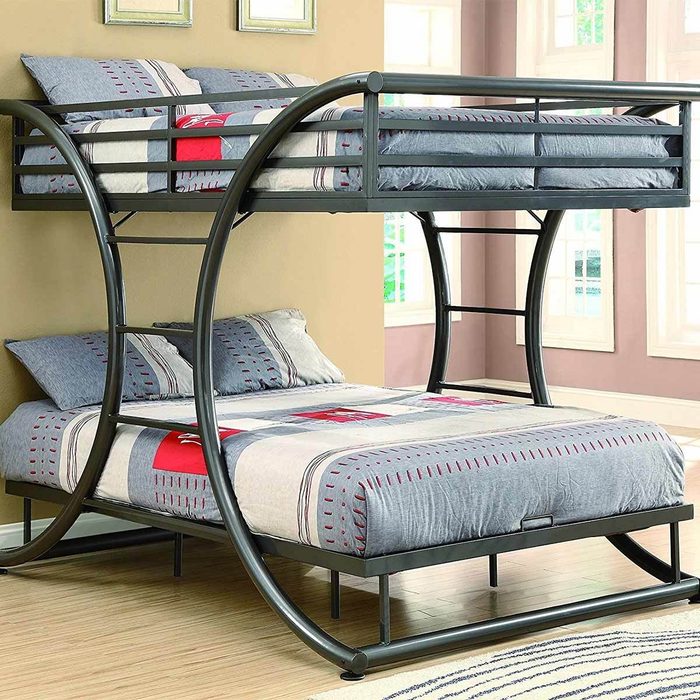 Modern Metal Bunk Bed