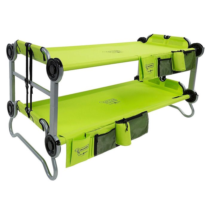 Disc-O-Bed Youth Kid-O-Bunk bunk bed portable cot camping