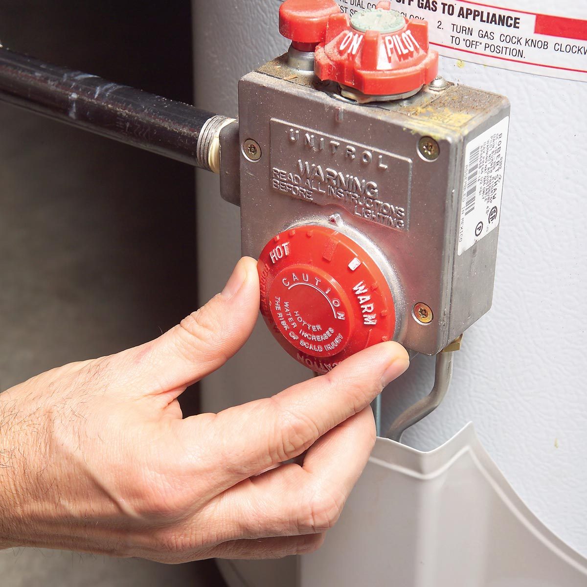 Adjust Your Water Heater