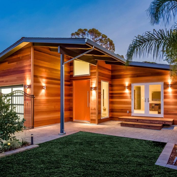 home house wooden exterior