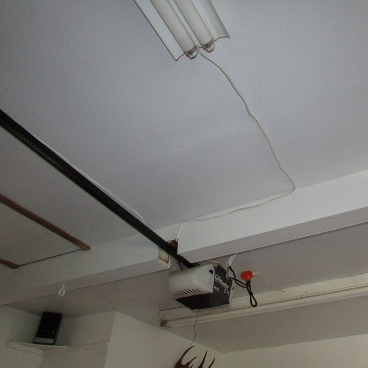 Cut-beam-for-garage-door-opener-track