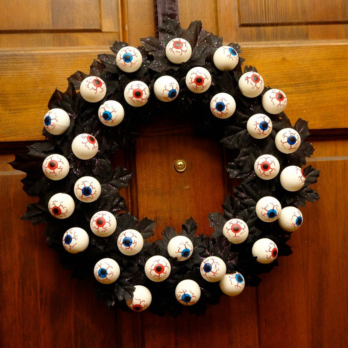 Halloween Eyeball Wreath