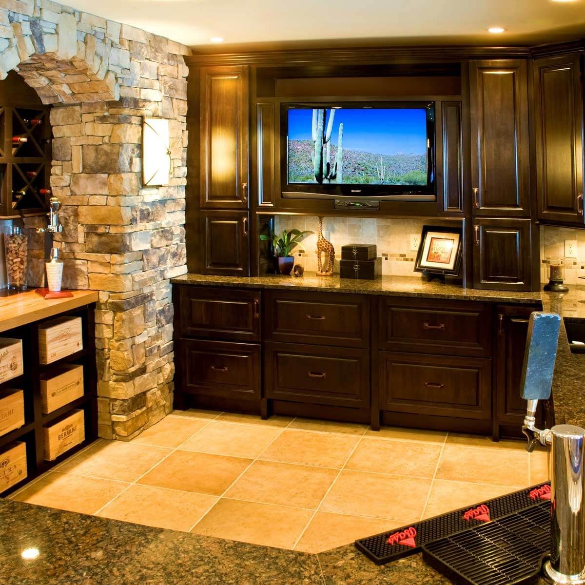 Kitchen Man Cave