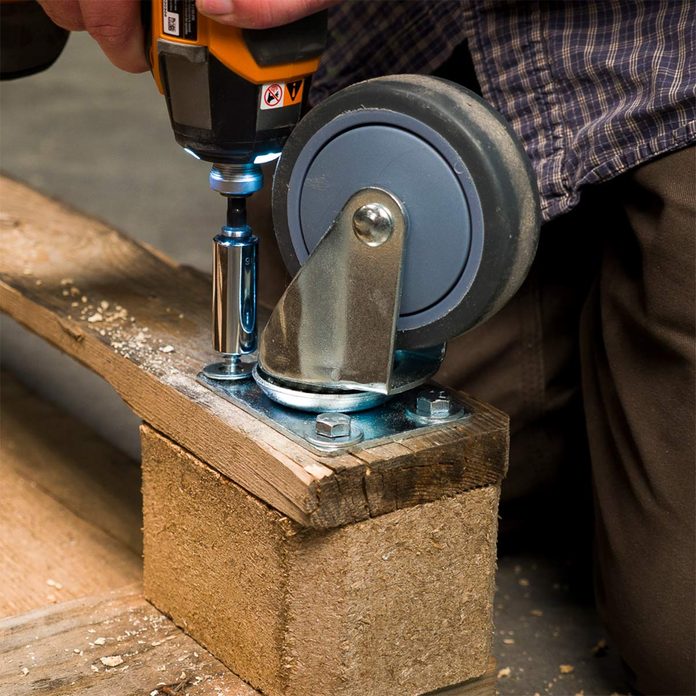 adding casters to pallet moving HH