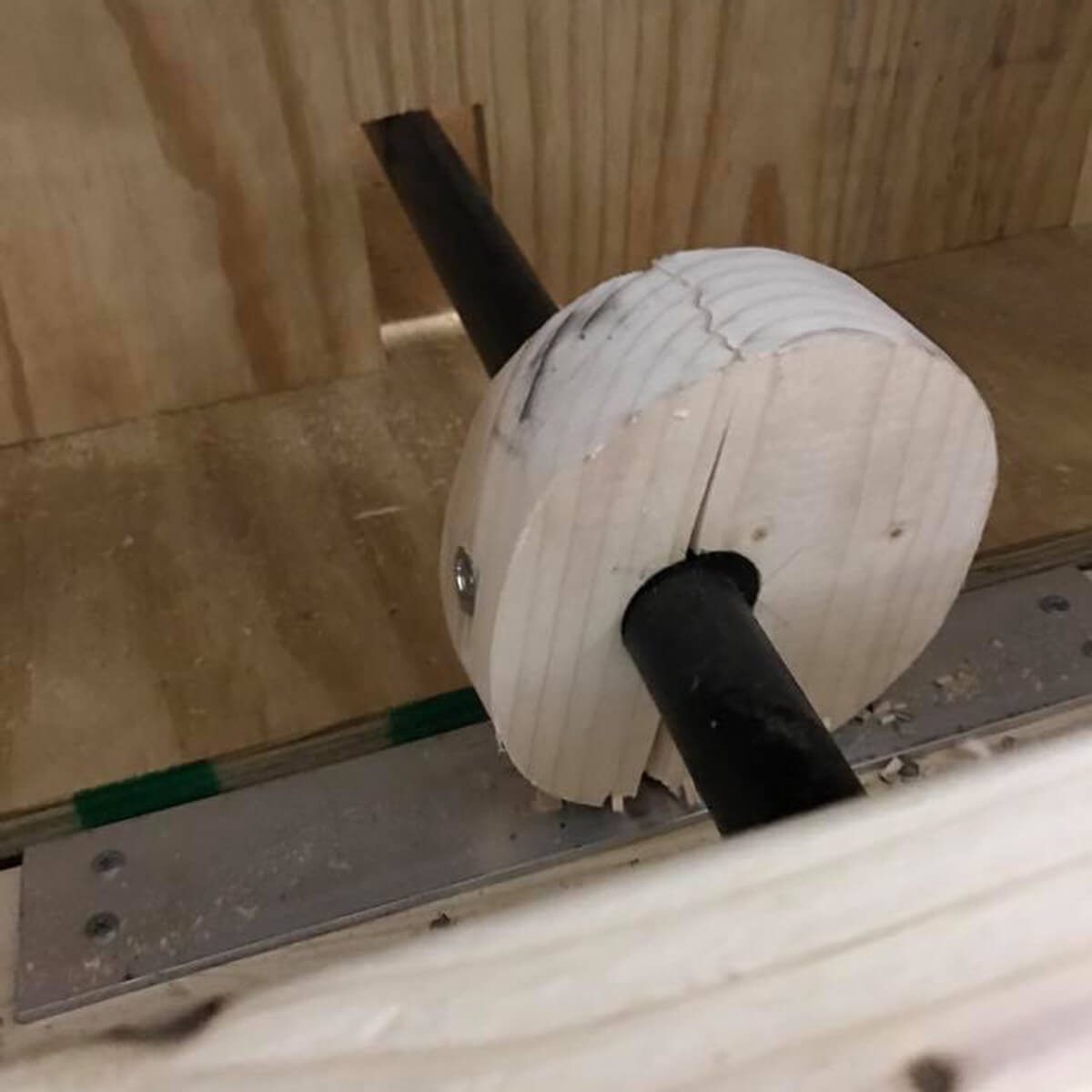 wooden cam for casters