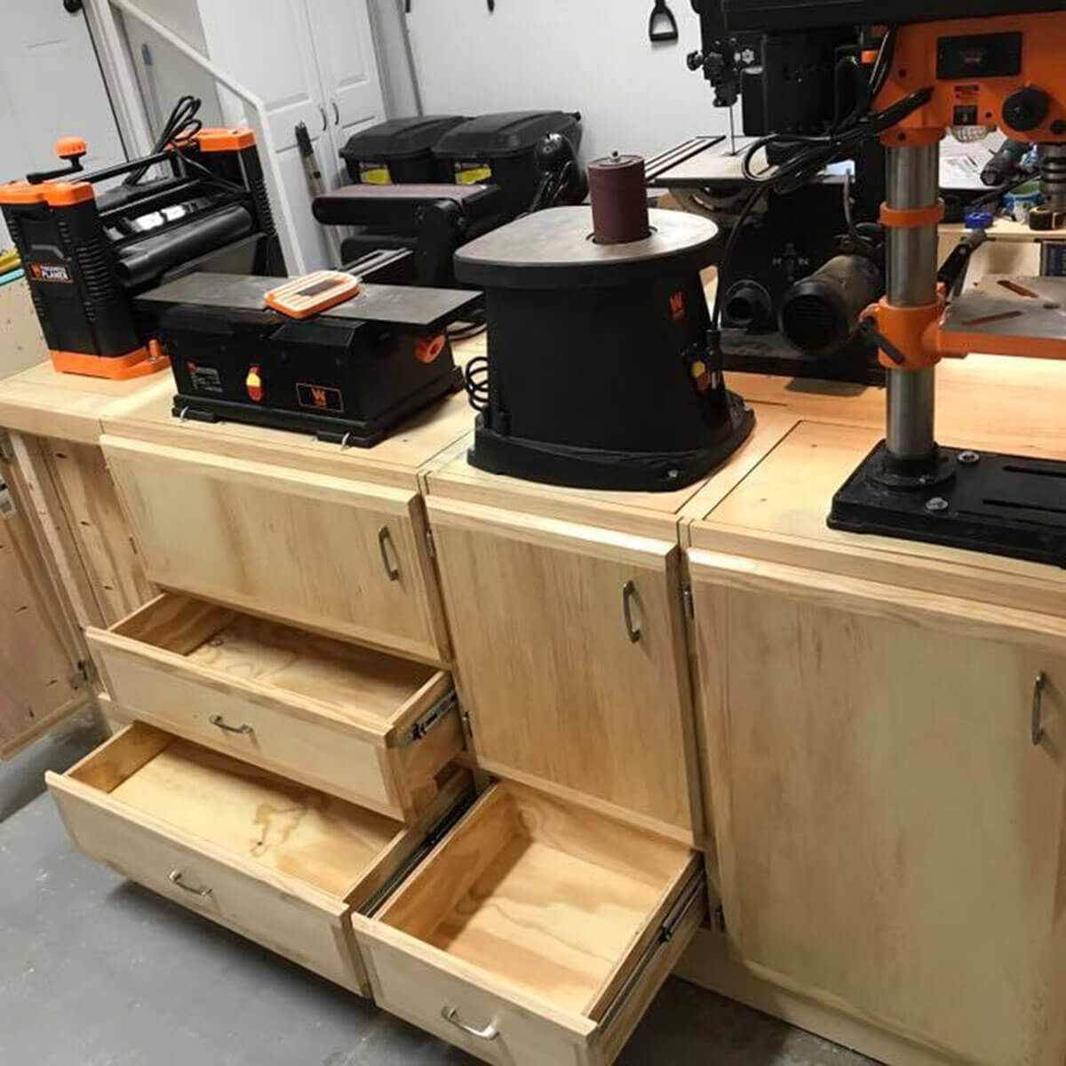 workbench storage