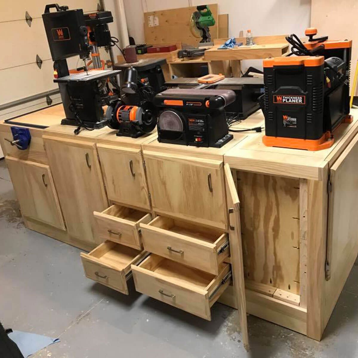 workbench storage